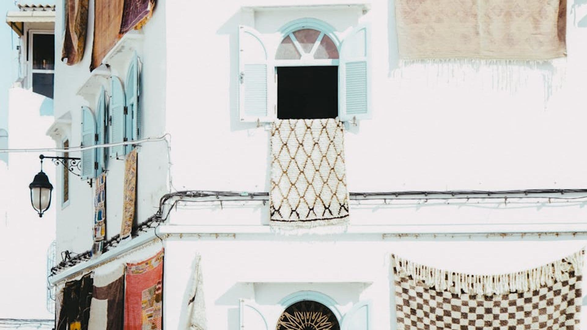 Carpets in a Berber workshop