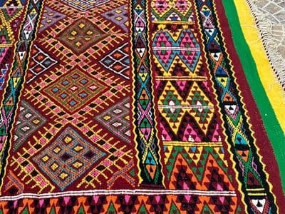 Multi-color Wool Carpet
