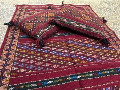 Burgundy Acrylic Carpet